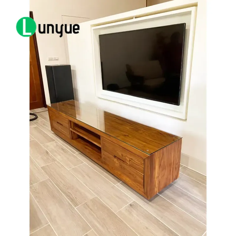 Mobile TV Moderno in Teak con  - Sustainable Living Design recensione e prezzo